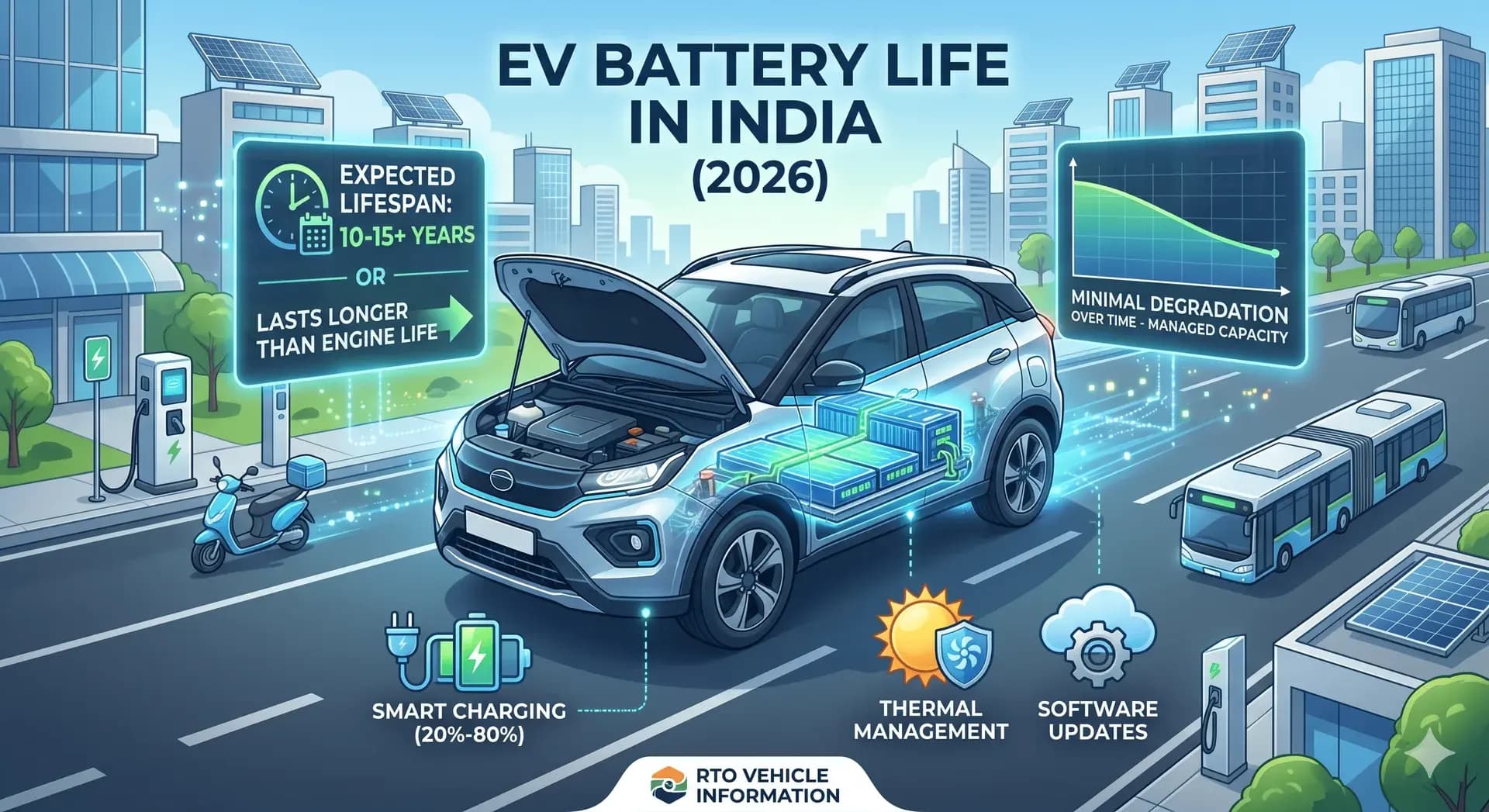 EV Battery Life in India (2026): How Long Do Electric Vehicle Batteries Actually Last?